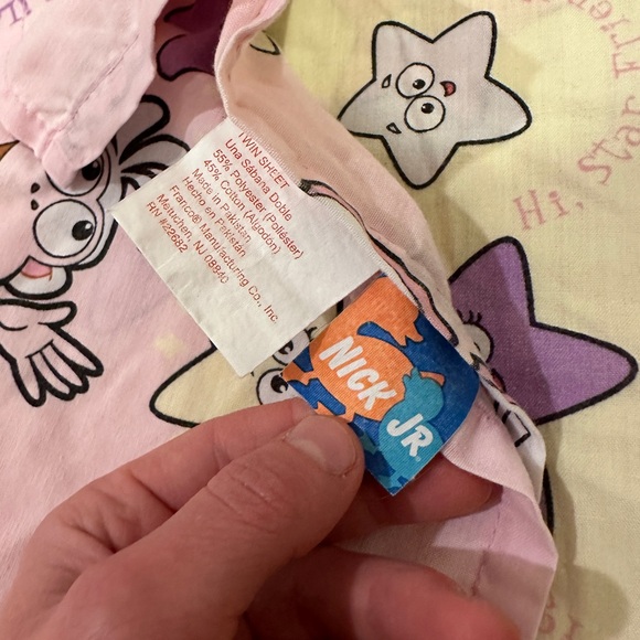 Vintage 2003 Viacom Nickelodeon Dora The Explorer Twin Flat Sheet Kids Bedding - Picture 5 of 6